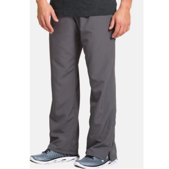 💚3 for $15 Under Armour Vital Warm Up Track Sweat Pants Ankle Zippers Elastic - Picture 1 of 7